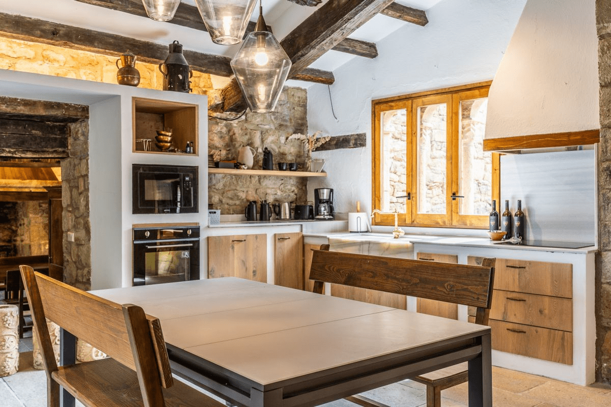 Castell de Falgons cocina