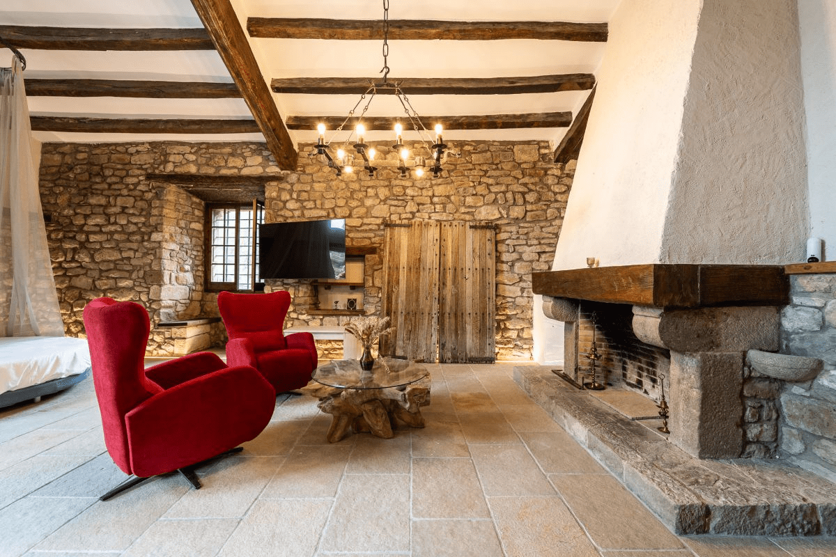 Castell de Falgons habitacion grande